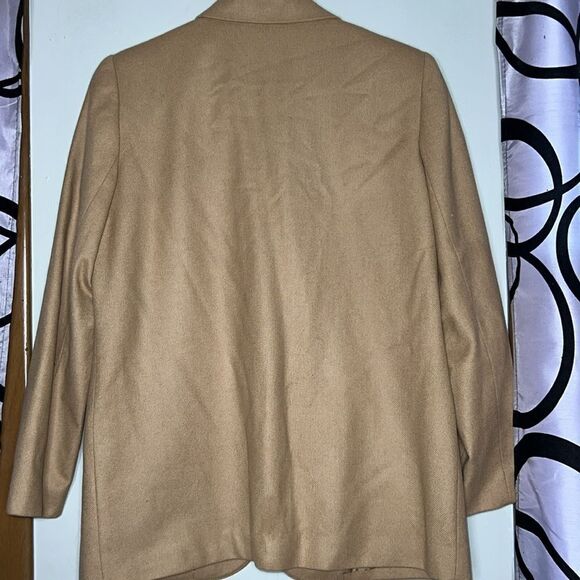 Sag Harbor Petite Tan 100% Wool Jacket / Blazer 6P - Picture 5 of 11